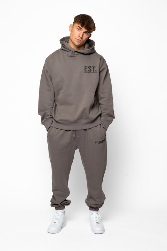 EST CORE HOODIE - CHARCOAL